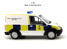 Load image into Gallery viewer, 1:76 White Mini Van RAF Police Truck Model Diecast Metal Car New Collection