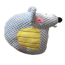 Load image into Gallery viewer, Dog Squeaky Toys Animal Shape Chew Puppy Fluffy Toy Teeth Grinding Durable Pet