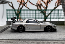 Load image into Gallery viewer, YM 1:64 JDM RX7 FD Widebody Racing Sports Model Diecast Resin Car New