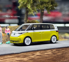 Load image into Gallery viewer, Minigt 1:64 Yellow VW ID Buzz EV Mini Van Sports Model Diecast Metal Car New Collection