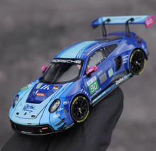 Load image into Gallery viewer, TH 1:64 Blue 911 GT3 R #90 24h 2025 Racing Sports Model Diecast Metal Car New Collection