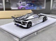 Load image into Gallery viewer, HKM 1:64 Electroplated Silver One 1 Racing Sports Model Diecast Metal Car New Collection