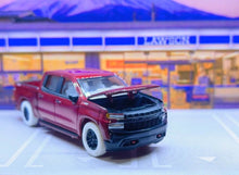 Load image into Gallery viewer, AW 1:64 Wine Red 2020 Silverado Pickup Truck Sport Model Diecast Metal Car New Collection