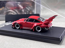 Load image into Gallery viewer, SW 1:64 Matt Red RWB 993 Big Spoiler Sports Model Diecast Metal Car New Collection