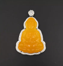 Load image into Gallery viewer, Nature Jade Guanyin Pendant Necklace Gift Jewelry charm Blessing Luck Jewelry b