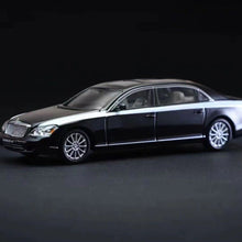 Load image into Gallery viewer, SH 1:64 Black 62S Maybach Luxury Sedan Model Diecast Metal Car New