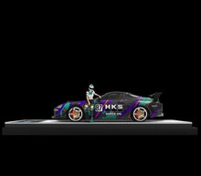 Load image into Gallery viewer, TM 1:64 JDM Supra A80Z Gulf Racing Sports Figure Model Diecast Metal Car New