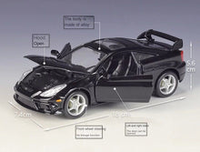 Load image into Gallery viewer, Maisto 1:24 Black Celica GTS Hatchback Sports Model Diecast Metal Car
