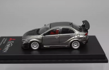Load image into Gallery viewer, CM 1:64 Grey Evolution EVO Lancer X Varis Sports Model Diecast Metal Car New