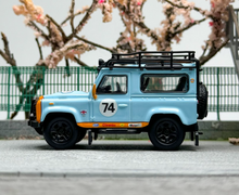 Load image into Gallery viewer, Master 1:64 Blue Gulf Defender 90 ORV SUV Sports Model Diecast Metal Car New Collection