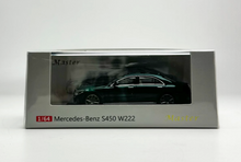 Load image into Gallery viewer, Master 1:64 Green S Class S450 W222 Sedan Sports Model Diecast Metal Car New Collection