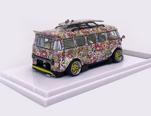 Load image into Gallery viewer, Liberty 1:64 T1 Camper Van Sunflower Kombi Sports Model Diecast Metal Car New
