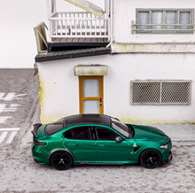 Load image into Gallery viewer, BBR 1:64 Green Romeo Giulia GTA Spoiler Sports Diecast Model Metal Car New
