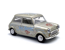 Load image into Gallery viewer, 1:43 Mini Copper Gold Just Married Classic Model Diecast Metal Car
