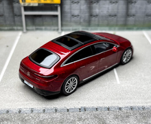 Load image into Gallery viewer, MINIGT 1:64 Red Benz EQS 580 4 Matic Sedan Sports Model Diecast Metal Car New Collection