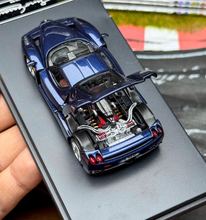Load image into Gallery viewer, King 1:64 Blue ENZO Racing Sports Open Model Diecast Metal Car New Collection