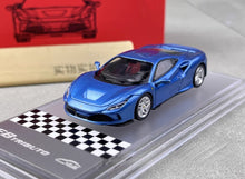Load image into Gallery viewer, XF 1:64 Blue F8 Tributo Racing Sports Diecast Model Metal CarNew