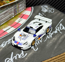 Load image into Gallery viewer, Transcend 1:64 White 911 GT1 1997 24h #25 Sports Model Diecast Metal Car New Collection
