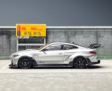 Load image into Gallery viewer, SW 1:64 Silver M4 ADRO BODY KIT Coupe Sports Model Diecast Metal Car New Collection