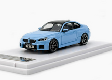 Load image into Gallery viewer, Howie 1:64 Blue M2 G87 Coupe Sports Power Model Diecast Metal Car New Collection
