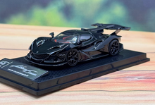 Load image into Gallery viewer, SCArt 1:64 Black Intensa Emozione IE Racing Sports Model Diecast Metal Car New