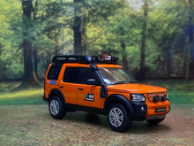 Load image into Gallery viewer, GCD 1:64 Orange Discovery 4 SUV Off Road Roof Rack Model Diecast Metal Car New