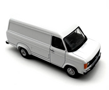 Load image into Gallery viewer, 1:76 White Transit MK2 Delivery Van Camper Sports Model Diecast Metal Car New Collection