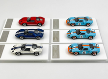 Load image into Gallery viewer, MY64 1:64 1960 GT40 MKI Racing Sports Model Diecast Resin Car New Collection