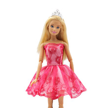 Load image into Gallery viewer, Barbie Doll Clothing 11.5" Girl Wear Party Lady Outfits 1/6 Princess Dress Wedding