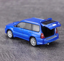 Load image into Gallery viewer, 1:64 Blue JDM Forester STI SG9 Wagon SUV Sports Model Diecast Metal Car New Collection