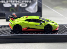 Load image into Gallery viewer, LCD 1:64 Green Huracan STO Sports Model Diecast Metal Car New Collection
