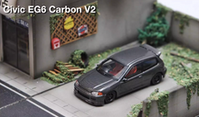 Load image into Gallery viewer, SW 1:64 JDM EG6 Civic Type R V2 Carbon Sports Model Diecast Metal Car New