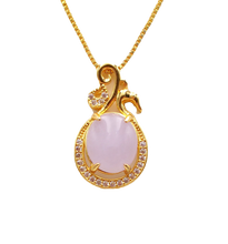Load image into Gallery viewer, Nature Jade Phoenix Pendant Necklace Gift Jewelry charm Blessing Lucky Jewelry