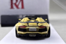 Load image into Gallery viewer, RM 1:64 Gold Aventador LP700-4 LBWK Sports Model Diecast Metal Car New Collection