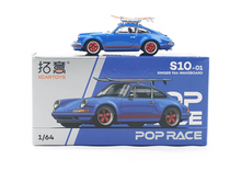 Load image into Gallery viewer, XCARTOYS 1:64 Blue Singer 964 Wakeboard Sports Model Toy Diecast Metal Car