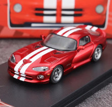Load image into Gallery viewer, GFCC 1:64 HEC Red 1993 Viper GTS Coupe Sports Model Diecast Metal Car New Collection