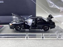 Load image into Gallery viewer, FH 1:64 Black Skyline GTR R32 S-Tune Nismo Sports Model Diecast Metal Car New Collection