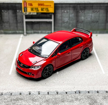 Load image into Gallery viewer, MH 1:64 Red CIVIC FD2 Mugen Type RR Sports Model Diecast Metal Car BN