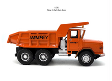 Load image into Gallery viewer, 1:76 Orange AEC 690 Dump Construction Truck Model Diecast Metal Car New Collection