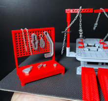 Load image into Gallery viewer, 1:64 Beam Calibrator Car Body Repair Garage Scene Model Resin Sand Display