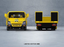 Load image into Gallery viewer, TM 1:64 Mooneyes Beetle H300 Flatbed Trailer Truck Model Diecast Metal Car New Collection