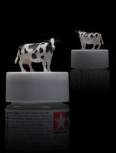 Load image into Gallery viewer, 1:64 Painted Figure Mini Model Miniature Farm Scenes Resin Milk Cow Dairy Cattle