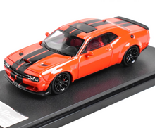 Load image into Gallery viewer, SH 1:64 Orange SRT Hellcat Muscle Sports Model Diecast Metal Car New Collection