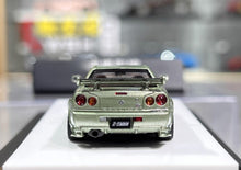 Load image into Gallery viewer, BZMW 1:64 Green Skyline GTR R34 NISMO Z-Tune Sport Model Diecast Resin Car New Collection