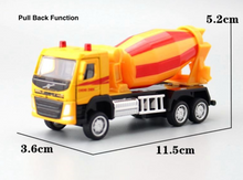 Load image into Gallery viewer, CCA 1:72 Volvo Cement Mixer Truck Model Toy Diecast Metal Car BN
