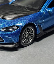 Load image into Gallery viewer, TSC 1:64 Blue Carbon VANTAGE V12 Sports Model Diecast Metal Car New Collection
