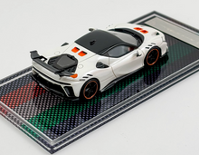 Load image into Gallery viewer, U2 1:64 White SF90XX Stradale Racing Sports Model Diecast Resin Car New Collection