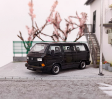 Load image into Gallery viewer, Master 1:64 Black VW B32 T3 Multivan Van Camper Diecast Model Metal Car New