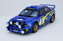 Load image into Gallery viewer, Otto 1:18 JDM Blue Impreza WRC STI Rally Sports Model Diecast Resin Car New