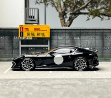 Load image into Gallery viewer, TOC 1:64 Black 812C Coupe Racing Sports Model Diecast Metal Car BN